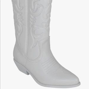 Womens white cowboy boots